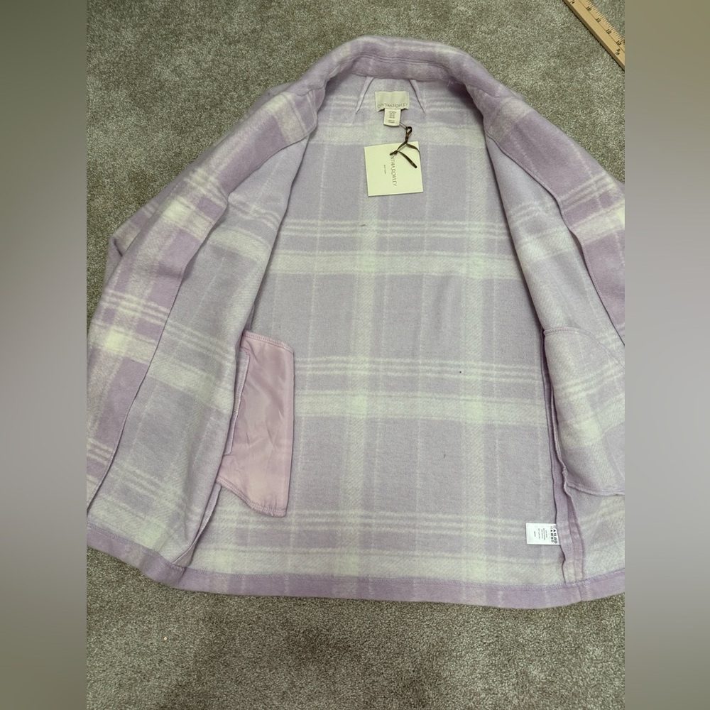 Cynthia Rowley - Wool Blend Plaid Jacket - size XS - NWT - Picture 5 of 13